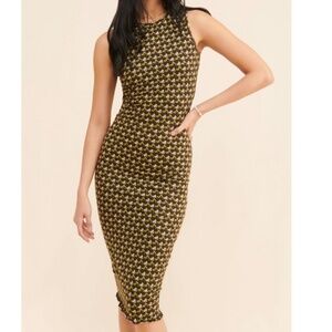 Urban Outfitters Houndstooth Dress size UK 10